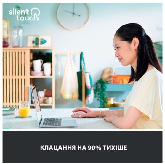 Миша Logitech Signature M650 L Wireless Rose (910-006237) | Зображення 3