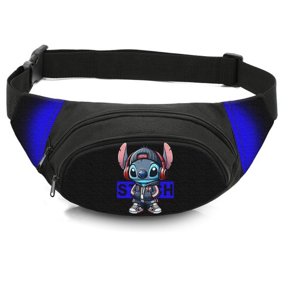 Сумка-бананка дитяча з принтом Стіч поясна сумка для хлопчика (4641)