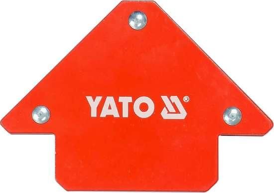 Кутники магнитни для зварюв YATO: кут: 45°, 90°, 135°, 2- 4.5 кг, 43х72х12мм, 4- 11,5кг, 82х118х14мм YT-08679 | Зображення 1