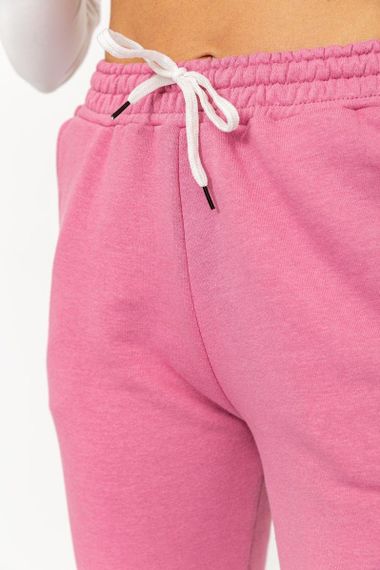 Спорт штаны женские демисезонные  цвет розовый 226R025 | Зображення 4