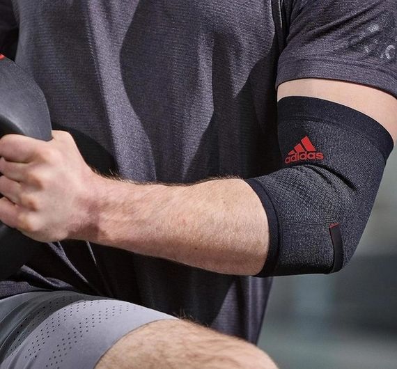 Фіксатор ліктя Adidas Performance Elbow Support чорний, червоний Уні M ADSU-13332RD | Зображення 4