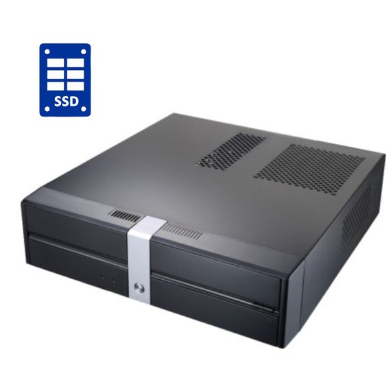 ПК Б-клас HEC 7KJCBS Chassis SFF / AMD Phenom II X2 555 (2 ядра по 3.2 GHz) / 8 GB DDR3 / 128 GB SSD / AMD Radeon Graphics / Win 10 б/в