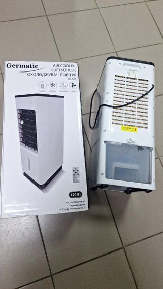 ОЧЕНКА! Охолоджувач повітря Germatic DY-30A, 120W сенсорне керування, пульт (пошкоджений корпус 3090) | Зображення 1