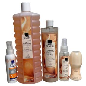 Женский SPA набор Avon 5в1: уход за телом, аромат и релакс (гель, пена, спрей, дезодорант, спрей для ног)