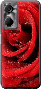 Чехол на Tecno POP 6 Pro BE8 Красная роза "529u-2929-17620"