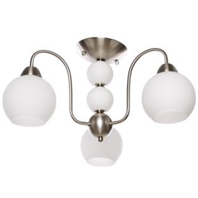 Люстра потолочная с подсветкой LED E27 60W PN (LK-265C/3)
