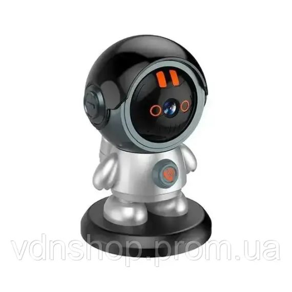 Поворотная беспроводная видеокамера Wi-Fi-видеоня 2K ART 8936 с датчиком движения и поворотом на 355 градусов