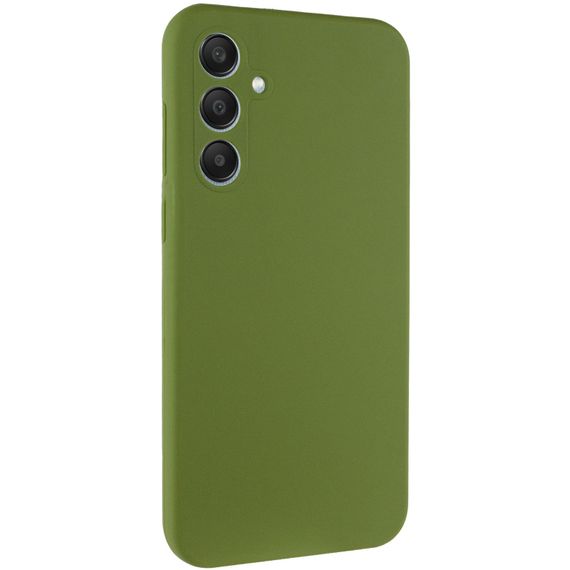 Чохол Silicone Cover Ummi Lakshmi Full Camera (AA) для Samsung Galaxy A57 5G Зелений / Dark green