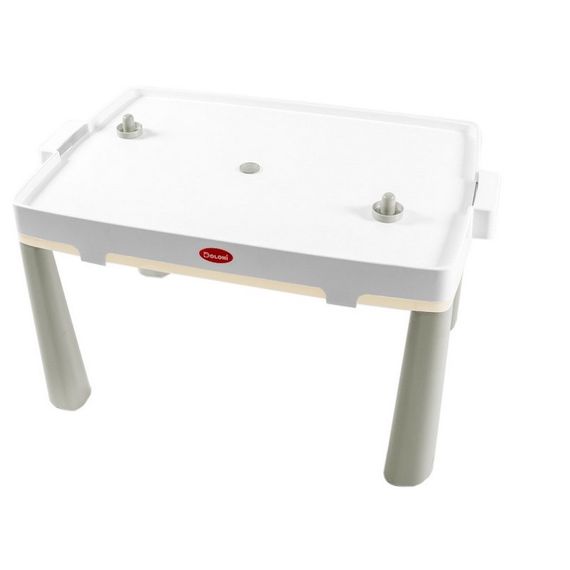 Детский стол с накладкой для игры в аэрохоккей 04580/11 белый