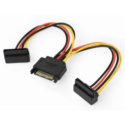 Кабель живлення SATA power 0.15m Cablexpert (CC-SATAM2F-02) (CC-SATAM2F-02) | Зображення 2