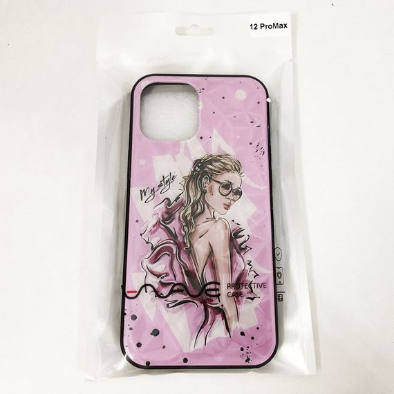 Чохол Apple Iphone 12 Pro Max. My style рожевий | Зображення 1