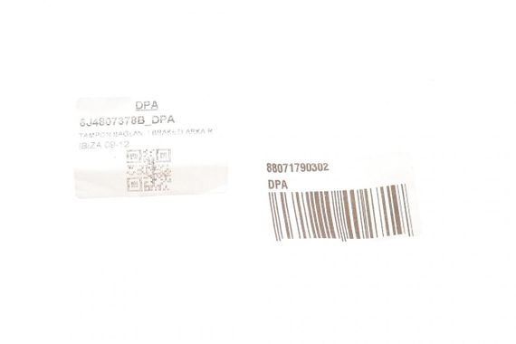 Кронштейн кріплення бампера заднього R Seat Ibiza 08-17 88071790302 | Зображення 1