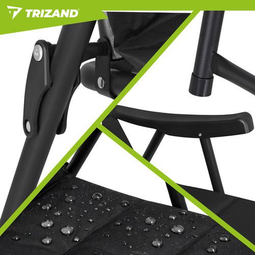 Кресло туристическое Trizand 27609 складное, высокая спинка, до 120 кг, 59×70×91 см | Зображення 8
