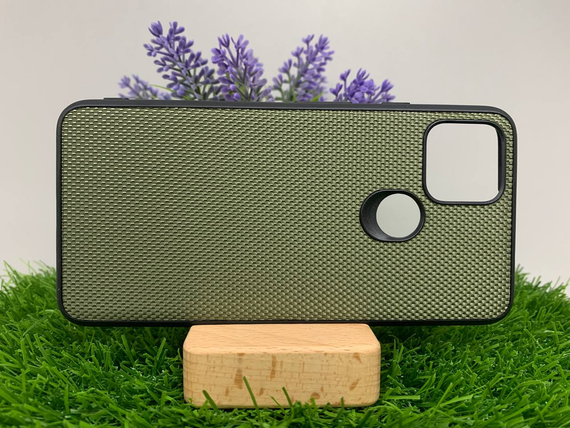 Чохол накладка Google Pixel 5 тканина оливковий