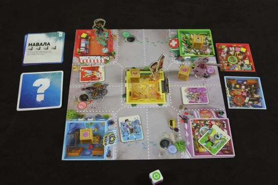 Настольная игра Зомби в городе (Zombie Teenz Evolution) укр. | Зображення 7