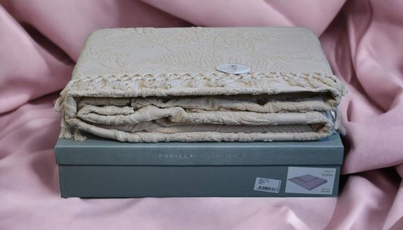 Махровое покрывало Pupilla 220 х 240 см Fruit  Pudra