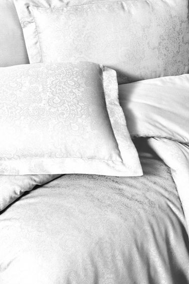 Постільна білизна First Choice Jacquard Satin 200 х 220 см Sare White | Зображення 2