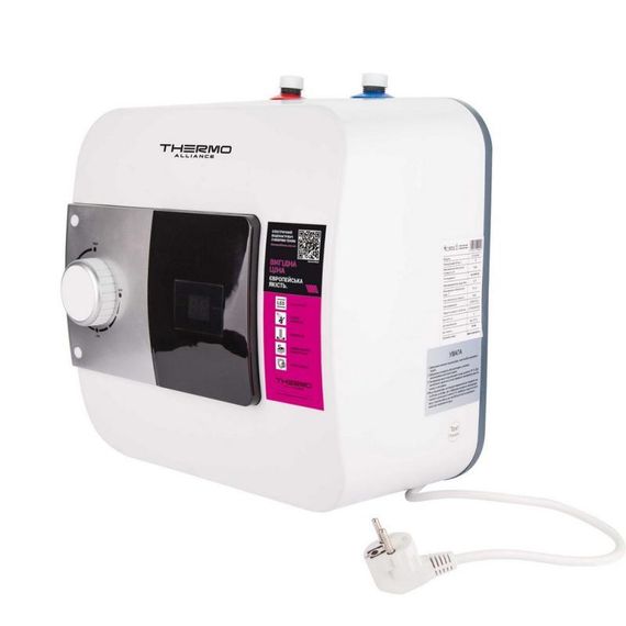 Водонагреватель электрический Thermo Alliance 15 л под мойку вертикальный, мокрый ТЭН 1,5 кВт SF15S15N | Зображення 5