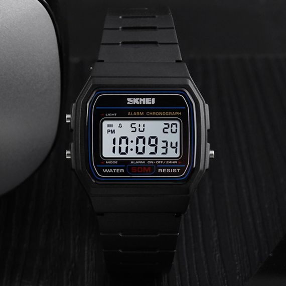 Наручний годинник Skmei 1412BKWT Black-White | Зображення 3