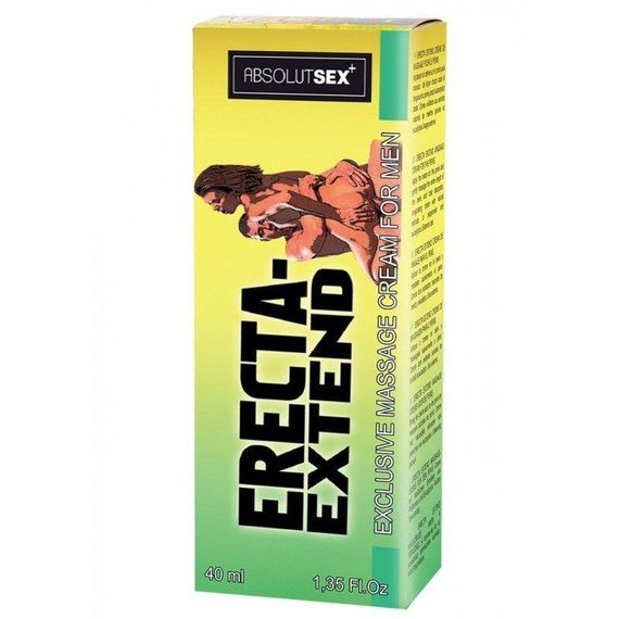 Крем пролонгуючий EREKTA Extend, 40 ml Sex Aura | Зображення 1