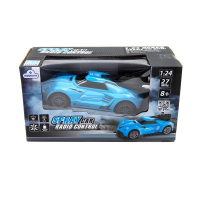 Радиоуправляемая игрушка Sulong Toys Spray Car - Sport (голубой, 1:24, свет, функция туман) (SL-354RHBL) | Зображення 8
