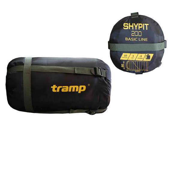 Спальный мешок Tramp Shypit 500XL одеяло с капюшом правый olive 220/100 UTRS-062L-R | Зображення 4