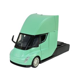 Машинка металева AP7731 Автопром Tesla semi truck head 1:24, світло, звук, відкр.двері, в коробці (6900001201946) М'ятний