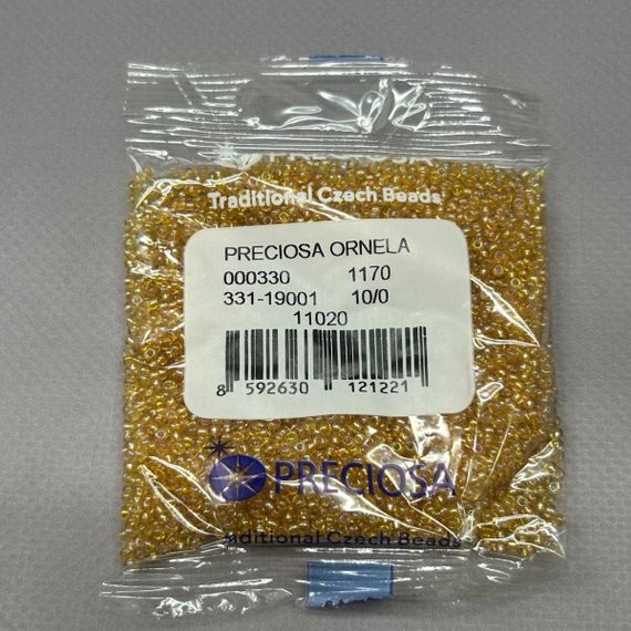 Бісер чеський Preciosa 10/0, колір 11020 - 50 г | Зображення 1