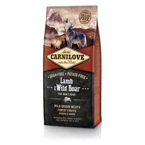 Корм сухий Carnilove Adult Lamb and Wild Boar для дорослих собак усіх порід з ягнятиною та диким кабаном 12 кг