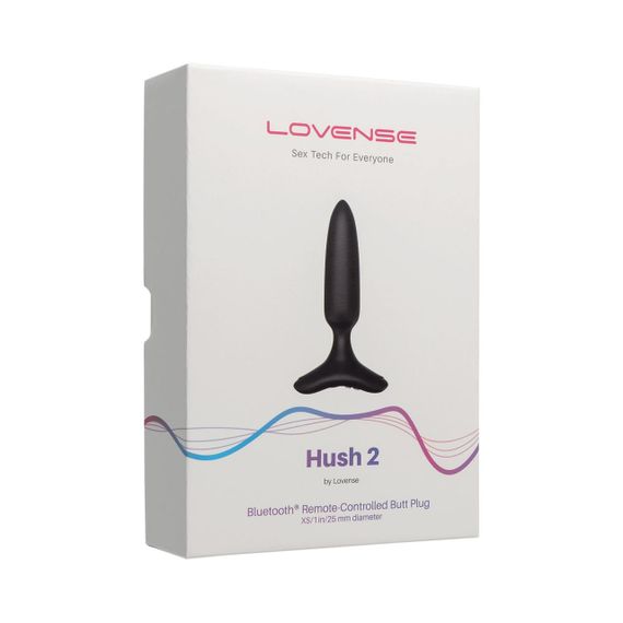 Анальна смарт-вібропробка Lovense Hush 2, розмір XS Sex Aura | Зображення 4