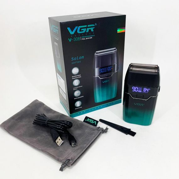 Профессиональная электробритва с насадками VGR V-308, Электробритва для профессионального бритья EJ-71 | Зображення 5