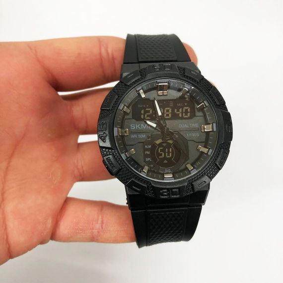Годинник наручний чоловічий SKMEI 1881BKBK, оригінальний чоловічий годинник, брендовий чоловічий годинник | Зображення 9