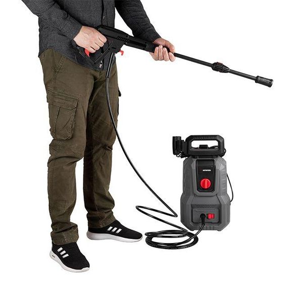 Мийка високого тиску, 1,2 кВт, 70-100 бар, 6,5 л/хв, шланг 5 м INTERTOOL DT-1512 | Зображення 8