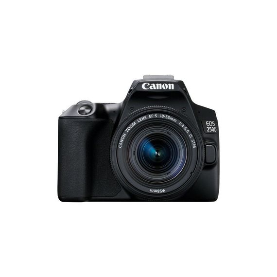 Цифровий фотоапарат Canon EOS 250D kit 18-55 IS STM Black (3454C007) | Зображення 1