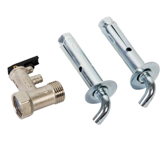 Водонагрівач Ocean FLAT BASIC 50 л, 2,0 кВт, "мокрий" ТЕН, прямокутний, вертикальний, білий (RZB50M ET+WT) | Зображення 5