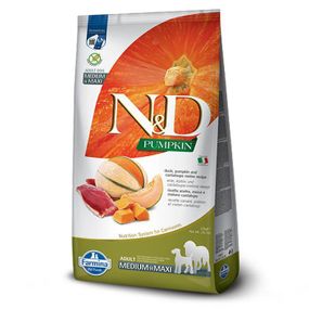 Farmina N&D Gгain Free Pumpkin Adult Medium&Maxi Duck&Cantaloupe беззерновий корм для собак середніх і великих