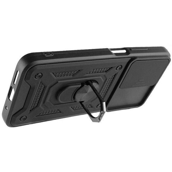 Чохол Ummi Camshield Serge Ring для Xiaomi Poco X4 GT Чорний | Зображення 2