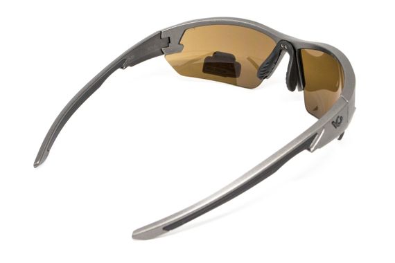 Захисні окуляри Venture Gear Tactical Semtex 2.0 Gun Metal (bronze) Anti-Fog, коричневі в оправі кольору "темний металік" | Зображення 1