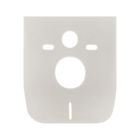 Шумоізолююча прокладка Qtap Nest для підвісного унітазу та біде QT0350A108