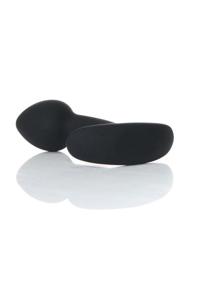 Анальна пробка - Silicone Black Curved Plug S | Зображення 4