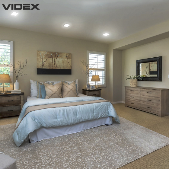 LED Світильник безрамковий квадратний 24W 4100К 220V VL-DLFS-244 Videx | Зображення 3