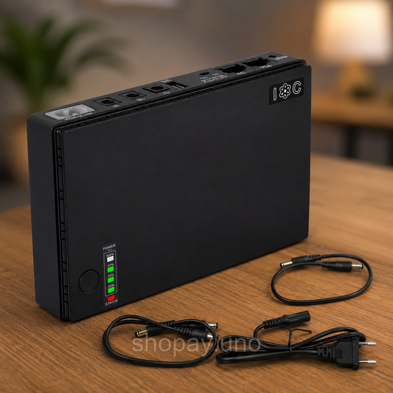 Джерело безперебійного живлення UPS для роутера DC1018P 12000mAh MA440 / Безперебійник ДБЖ для роутера