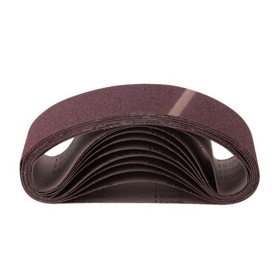 Стрічка шліфувальна 75*533 мм, К80, 10 од. INTERTOOL BT-0408 | Зображення 1