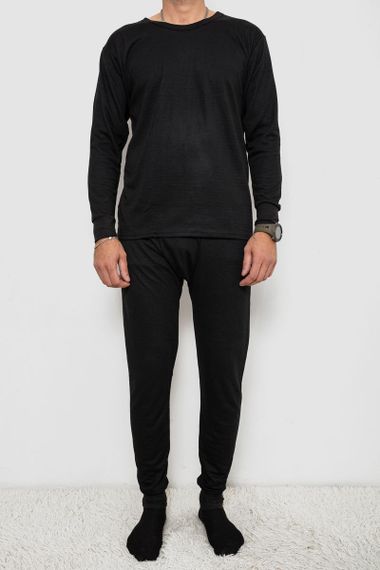 Термобелье мужское  -уценка, цвет черный, 241R0107-U-3