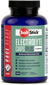 Електроліти SaltStick Electrolyte Caps Plus Caffeine (Buffered Electrolyte Salts) 100 Vegetarian Capsules