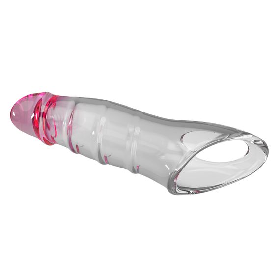 Насадка-презерватив PRETTY LOVE - Damell Penis Sleeve Clear Pink, BI-026278NM sexstyle | Зображення 8
