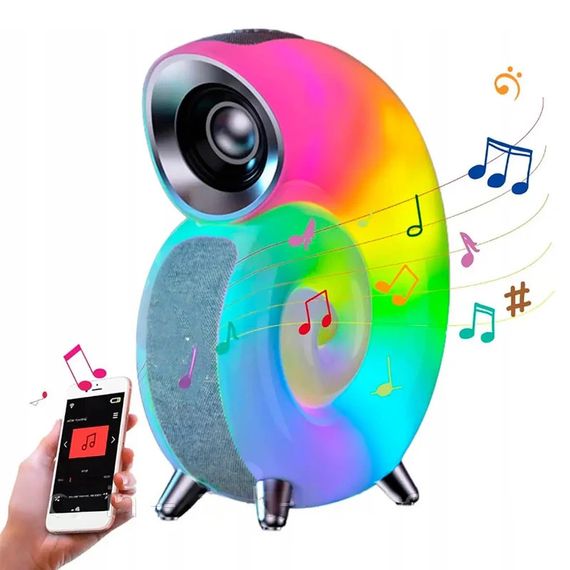 Розумна колонка-нічник з годинником та будильником XPRO Conch Music Light (234575897_686) | Зображення 7