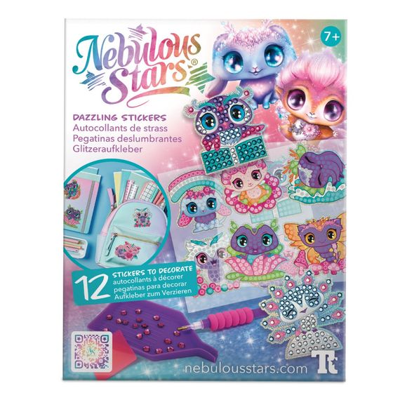Набор для создания стикеров Космические питомцы Nebulous Stars 11023 с алмазной мозаикой