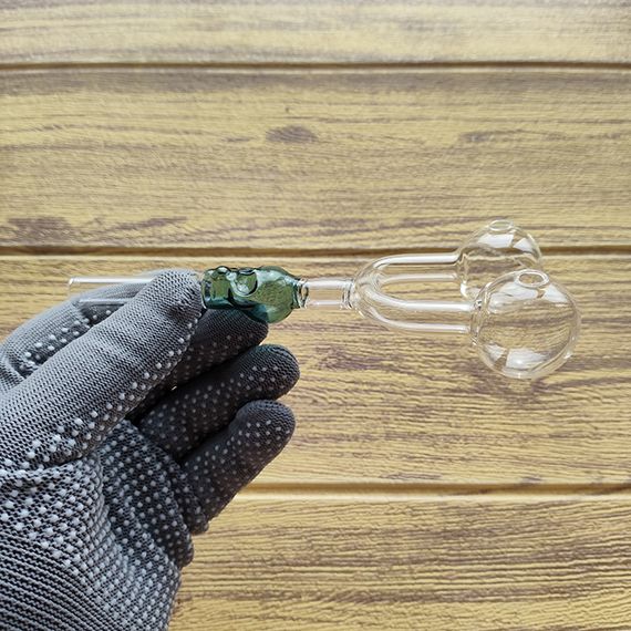 Стеклянная трубка Skull Double Oil Atlantis | Зображення 1