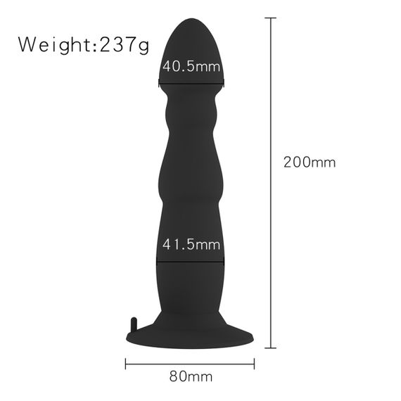 Масажер простати Prostate Massager USB 10 Function / Remote Control Sex Aura | Зображення 1